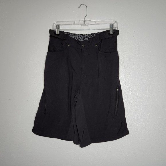 ZOIC Mountain Biking Shorts Cycling Black Rip Stop Size Large - Picture 1 of 4
